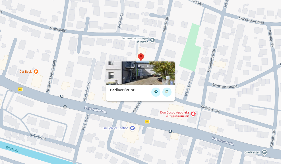Googel Map VIDANANDA Akademie